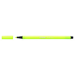 Feutres Stabilo Pen 68 Fluorescent Jaune (10 Pièces)