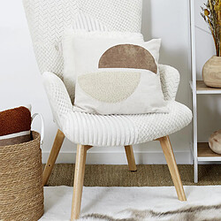 Linnea Crush - 40x40 cm - Beige pas cher