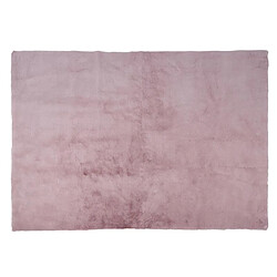 Linnea Tapis de salon 120x170 cm POLAR imitation fourrure rose