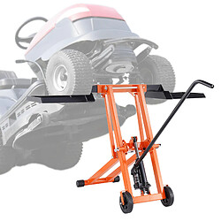 Vevor Lève-tondeuse autoportée 225kg, hydraulique, mobile, entretien jardin