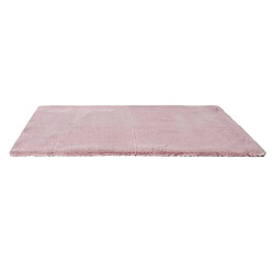 Linnea Tapis de salon 110x60 cm POLAR imitation fourrure rose