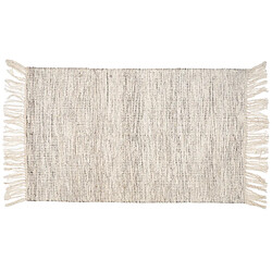 Linnea Penjab - 70x140 cm - Blanc - Tapis de salon 70x140 cm collection PENJAB 60% viscose et 40% laine - 1500 g/m² blanc Naturel