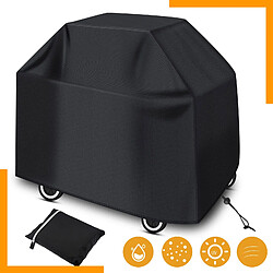 Housse Barbecue Extérieur Protection Anti-UV - Etanche et La poussière - Résistant aux Déchirures, Rangement pliable 145x61x117cm