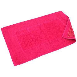 Linnea Tapis de bain antidérapant 60x90 cm velours PRESTIGE rose Fuschia
