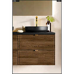 Acheter Otitec Ensemble meuble sous-vasque - Noir mat