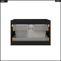 Acheter Otitec Meuble sous-vasque bois - Noir mat
