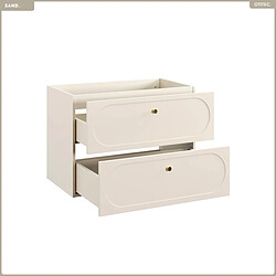 Avis Otitec Meuble sous vasque - Sable