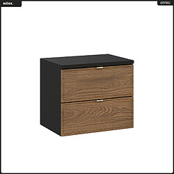 OTITEC Ensemble de meubles sous vasque - 60 cm - avec Plan - MÖRK