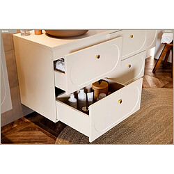 Otitec Meuble sous vasque - Sable pas cher