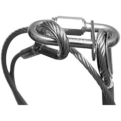 Avis Safety Cable 5 mm - BGV-C1 Argent Showgear