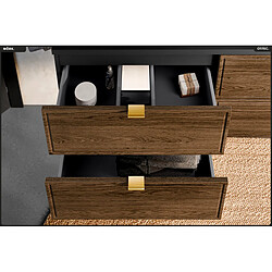 Acheter Otitec ensemble meuble salle de bain - Noir mat