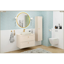 Acheter Otitec ensemble meuble salle de bain sous vasque - Sable