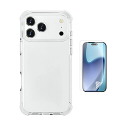 Kit Coque Anti-Choc Superprotect + Film Hydrogel Avant PHONECARE Pour Apple iPhone 17 Pro Max - Transparent
