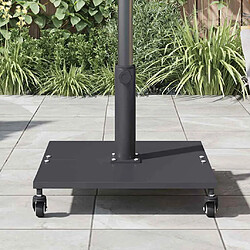 Acheter vidaXL Pied de parasol Gris foncé 45 x 45 x 31,5 cm