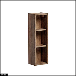 OTITEC Cube de rangement - 20 x 65 cm - BOLD OAK
