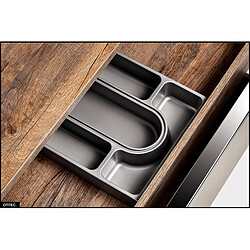 Otitec Meuble sous vasque - Taupe pas cher