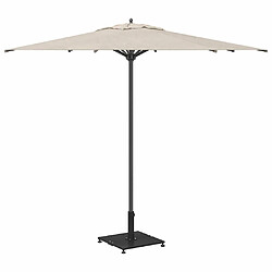 Avis vidaXL Pied de parasol Noir 45 x 45 x 31 cm
