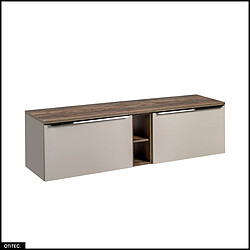 Otitec Meuble vasque - Gris