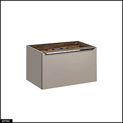 Otitec Meuble sous vasque 80 cm - Gris