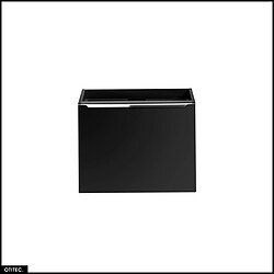 Otitec Meuble sous vasque - Noir mat
