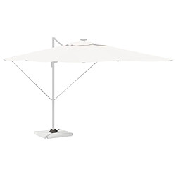 Avis vidaXL Pied de parasol Argent 23 x 14 x 6 cm
