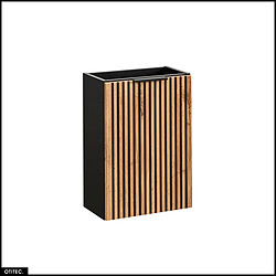 Otitec Meuble sous vasque suspendu - Chêne