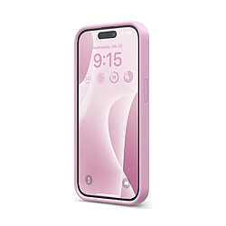 Avis Kit Support Voiture Magnétique Renforcé + Coque Silicone Liquide PHONECARE Pour Apple iPhone 17 Pro Max - Rose