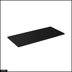 Acheter Otitec Meuble vasque double suspendu - Noir mat