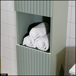 Otitec Colonne de salle de bain - Vert pas cher