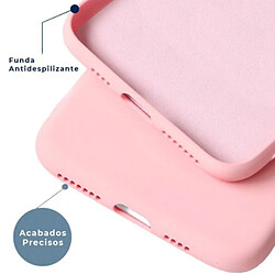 Acheter Kit Support Voiture Magnétique Renforcé + Coque Silicone Liquide PHONECARE Pour Apple iPhone 17 Pro Max - Rose