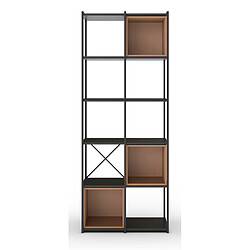 Pegane Étagère colonne haute - Terracotta