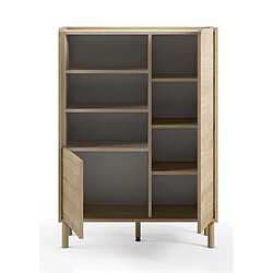 Pegane Buffet de rangement vaisselle - Chêne