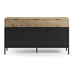 Pegane Buffet de rangement vaisselle - Noir