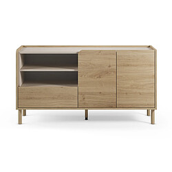 Pegane Buffet de rangement - Chêne