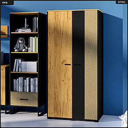 Acheter Otitec Armoire penderie 3 portes - Chêne