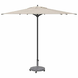 Avis vidaXL Pied de parasol Aspect Bois Gris Foncé 48 x 48 x 32 cm