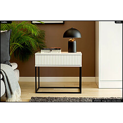 Otitec Table de chevet design - Blanc