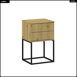 OTITEC Table de chevet - H.65 x L.40 x P.38 - KADRA 