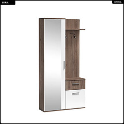 Otitec Meuble d’entrée à chaussures - Blanc