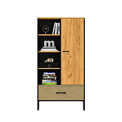 OTITEC Bibliothèque - H.157 x L.80 x P.40 cm - OKU