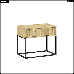 OTITEC Table de chevet - H.51 x L.60 x P.38 - KADRA