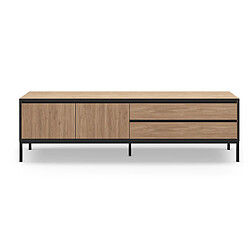 Pegane Meuble TV design - Naturel