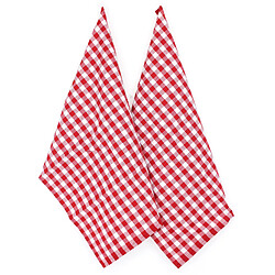 Acheter Linnea lot de 2 torchons de cuisine vichy