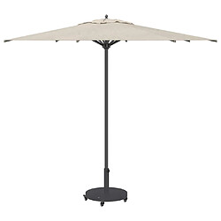 Avis vidaXL Pied de parasol Gris foncé 48 x 48 x 32 cm