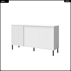 Otitec Commode design 2 tiroirs - Blanc
