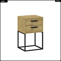 OTITEC Table de chevet - H.65 x L.40 x P.38 - KADRA