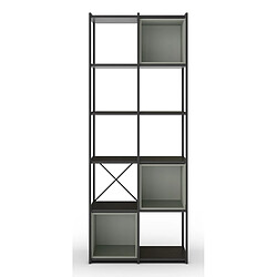 Bibliothèque & vitrine Pegane