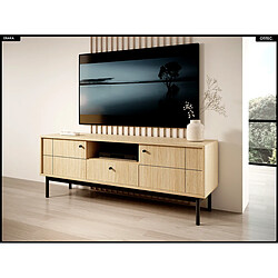 Otitec meuble TV Osaka - bois clair