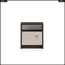 Otitec Table de chevet design - Chêne