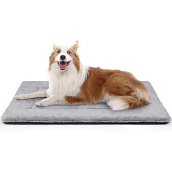 Vendos85 Panier Chien Lavable, 106x71 cm gris